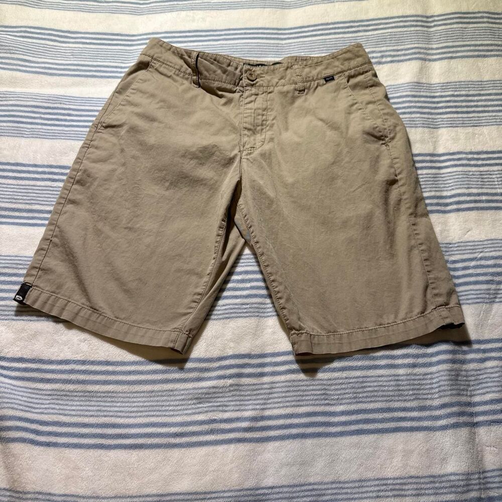 Rusty Men's Tan and Cream Shorts